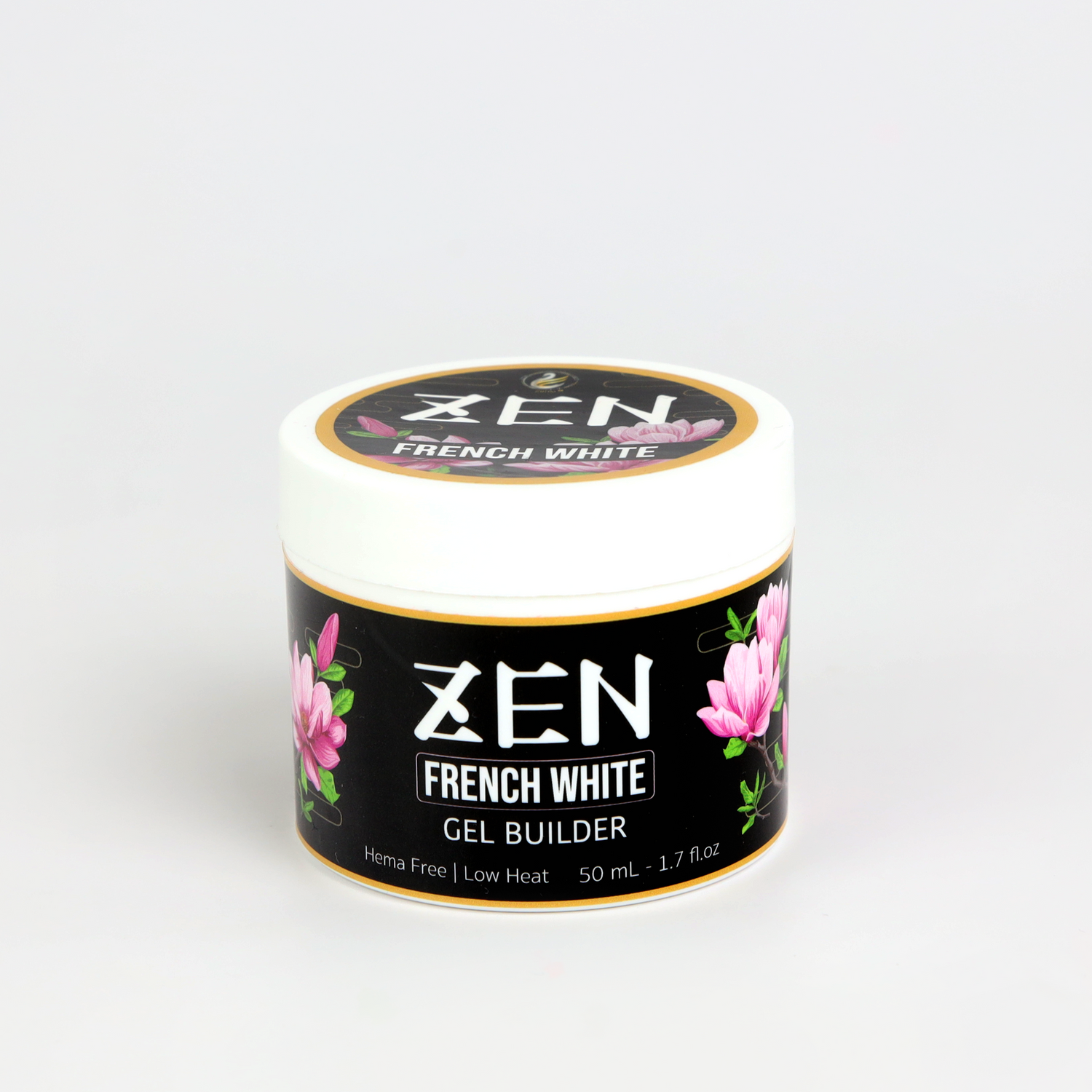 ZEN Builder Gel French White Nailsjobs by Zurno