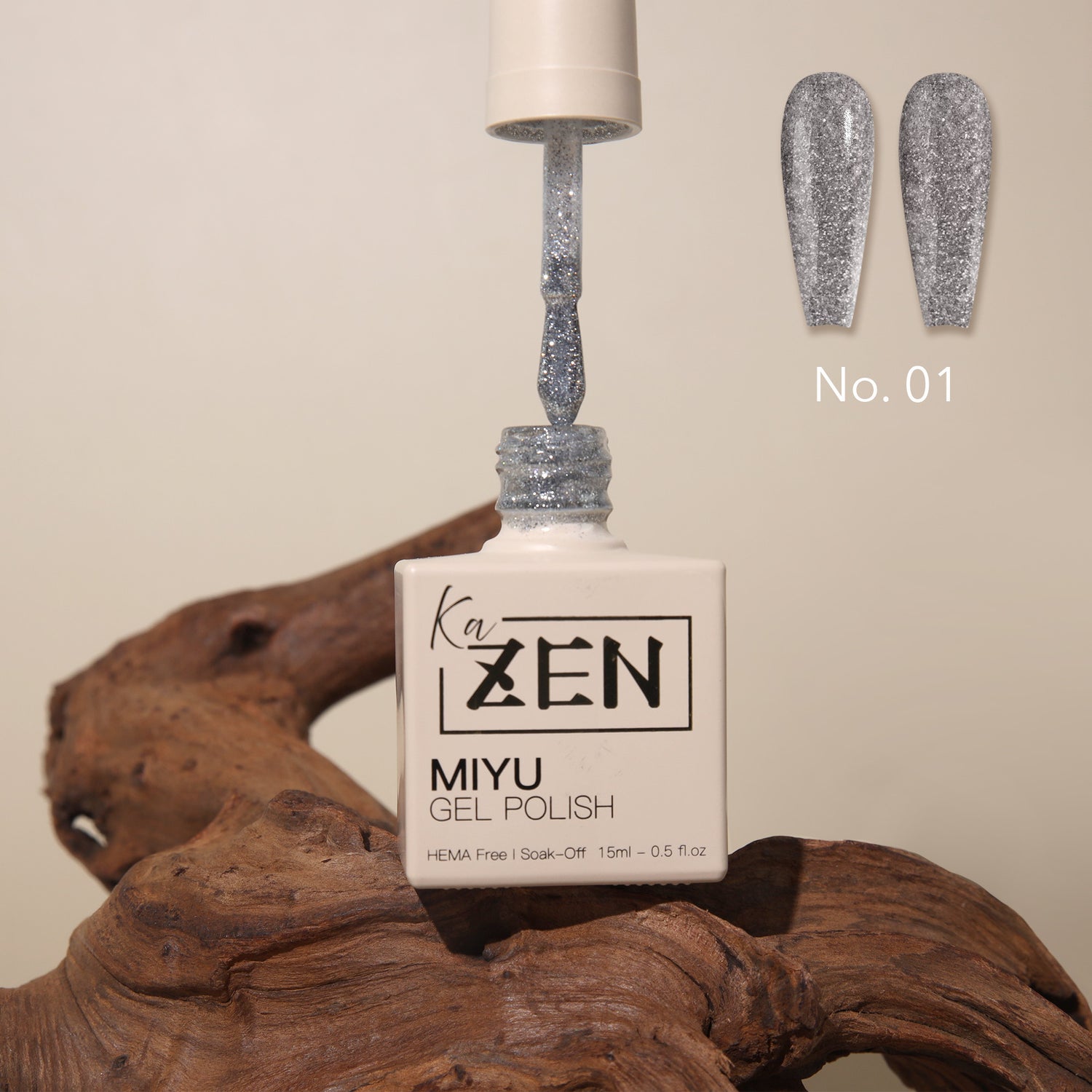 KaZEN | Miyu Gel Polish Collection (50 Colors) - Cream Edition