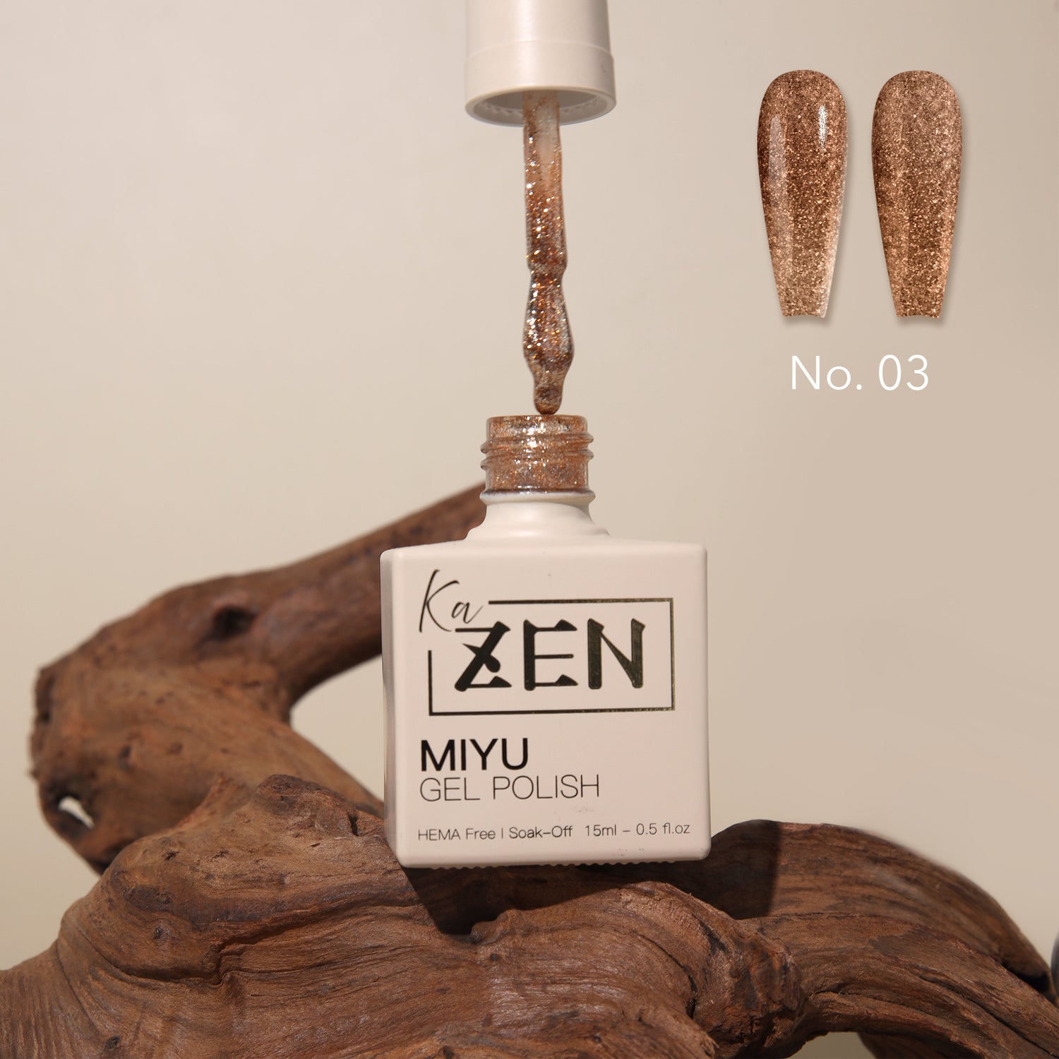 KaZEN | Miyu Gel Polish Collection (50 Colors) - Cream Edition