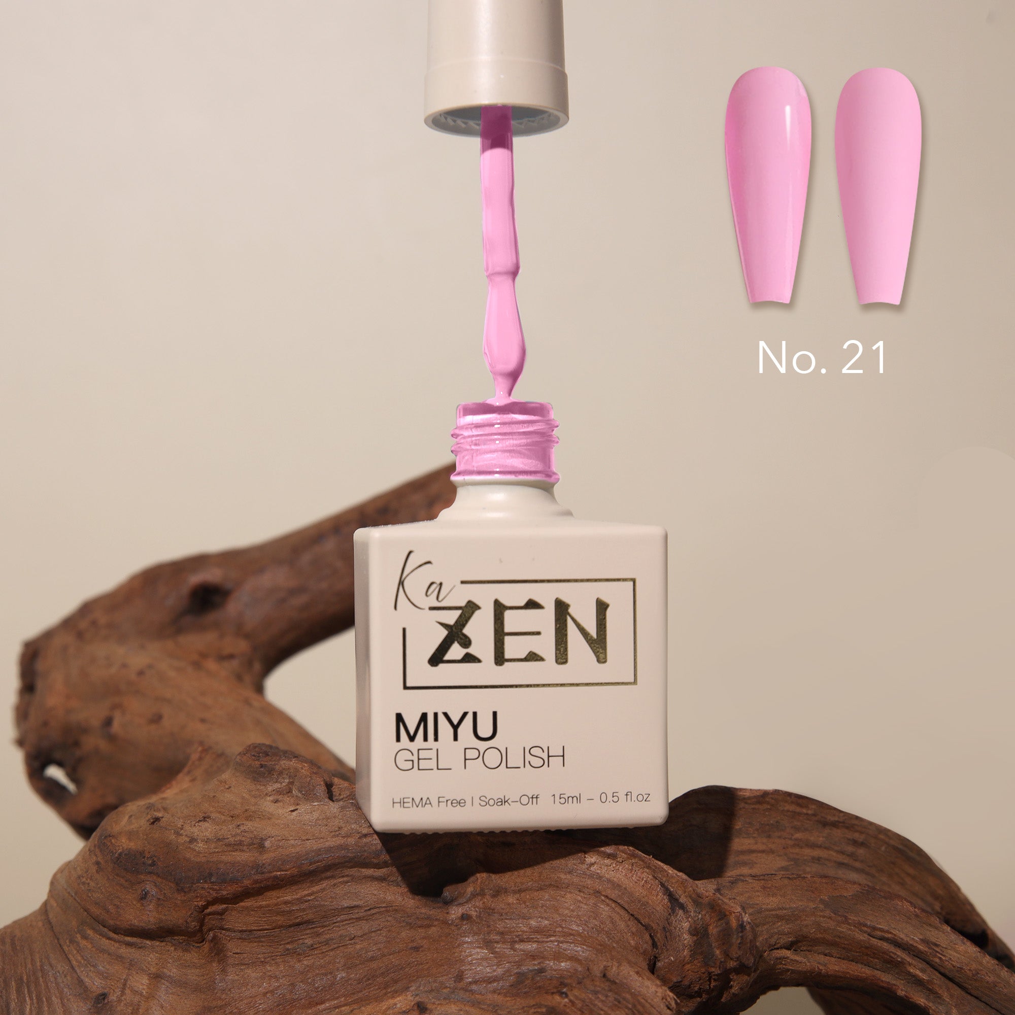 KaZEN | Miyu Gel Polish Collection (50 Colors) - Cream Edition