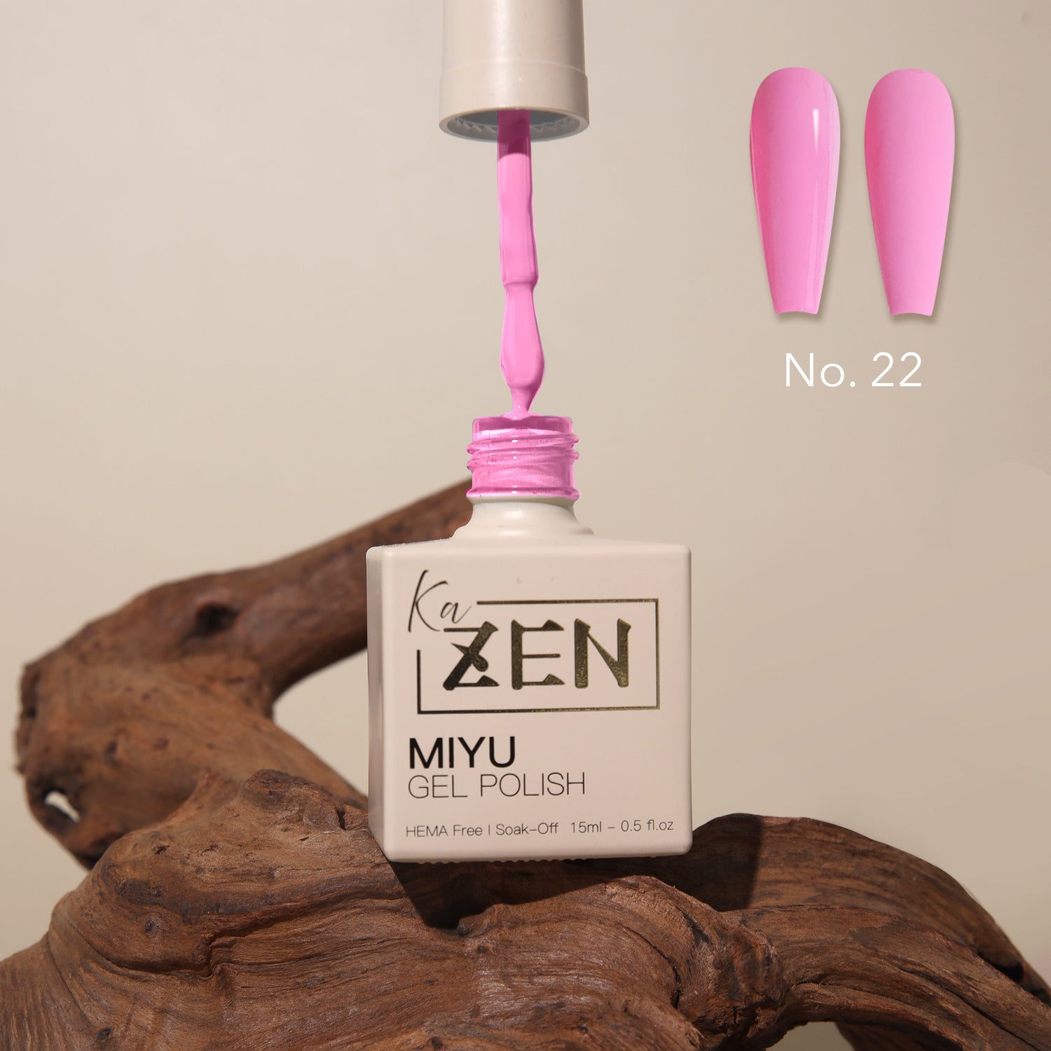 KaZEN | Miyu Gel Polish Collection (50 Colors) - Cream Edition