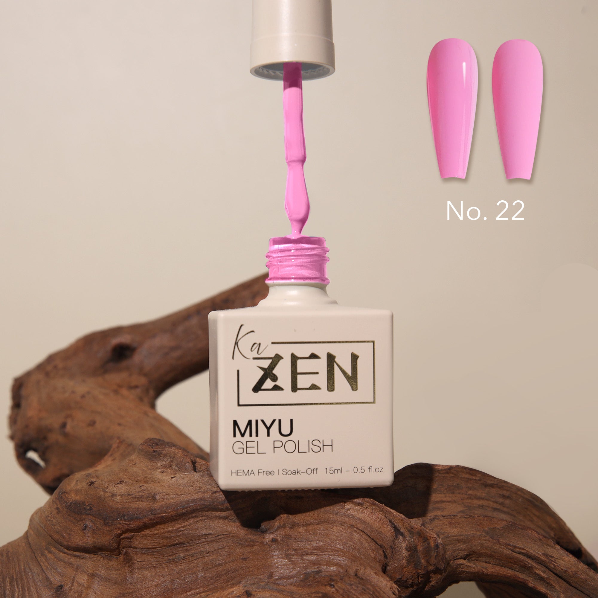 KaZEN | Miyu Gel Polish Collection (50 Colors) - Cream Edition