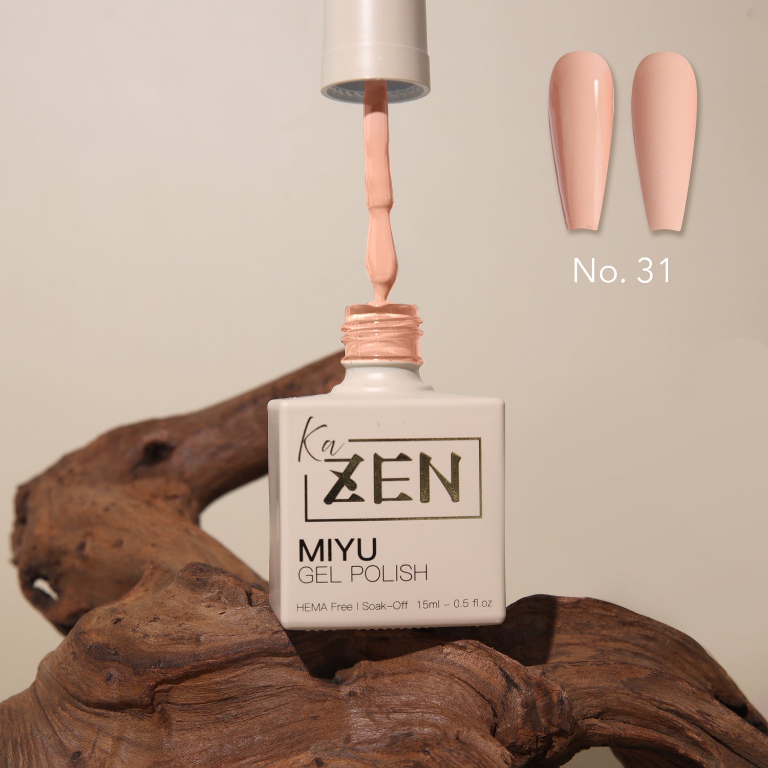 KaZEN | Miyu Gel Polish Collection (50 Colors) - Cream Edition