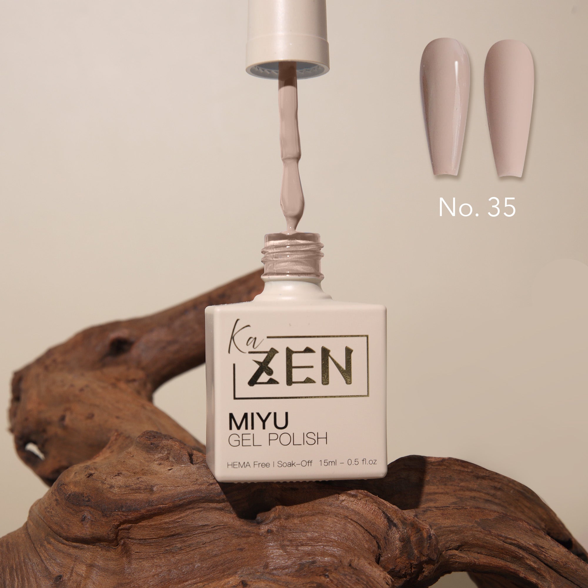 KaZEN | Miyu Gel Polish Collection (50 Colors) - Cream Edition
