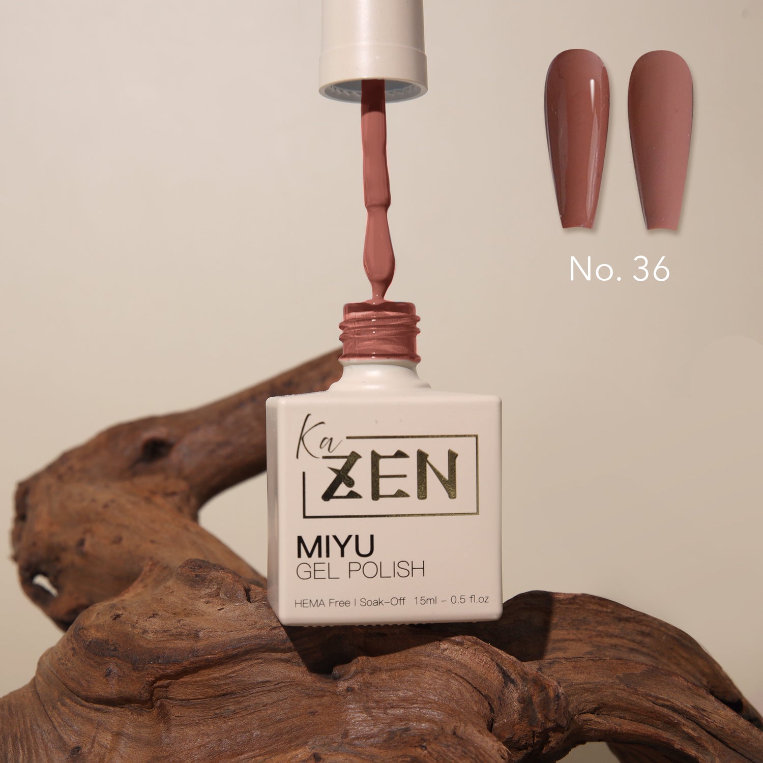 KaZEN | Miyu Gel Polish Collection (50 Colors) - Cream Edition