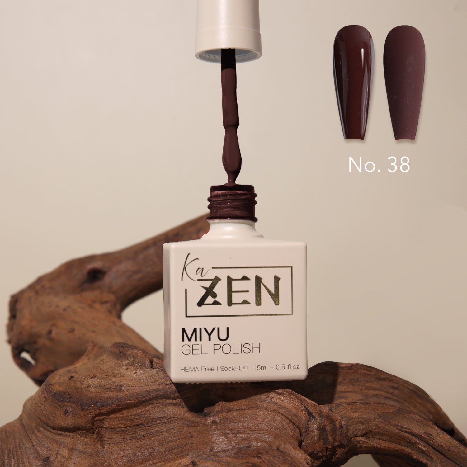 KaZEN | Miyu Gel Polish Collection (50 Colors) - Cream Edition