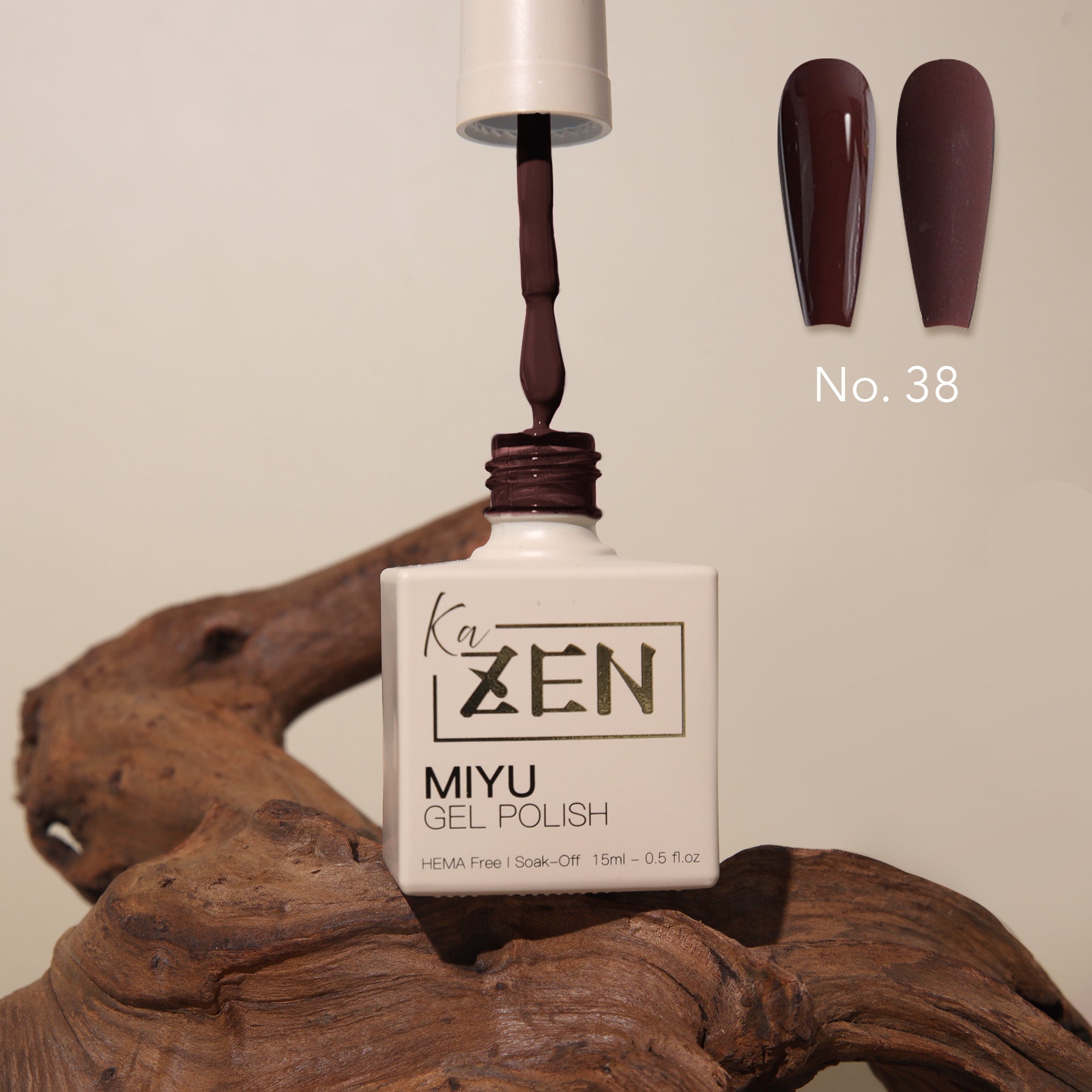 KaZEN | Miyu Gel Polish Collection (50 Colors) - Cream Edition