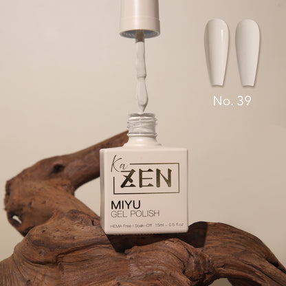KaZEN | Miyu Gel Polish Collection (50 Colors) - Cream Edition