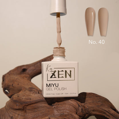 KaZEN | Miyu Gel Polish Collection (50 Colors) - Cream Edition