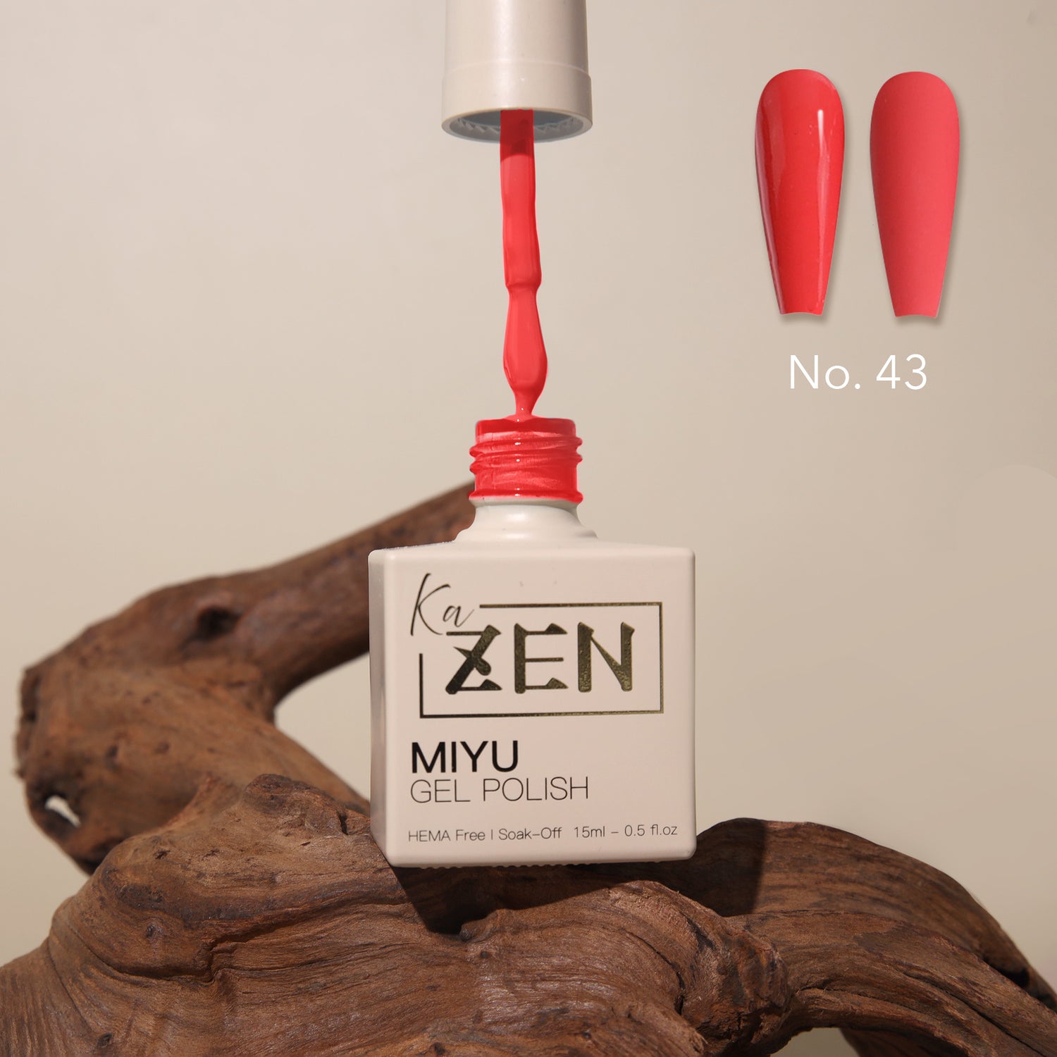 KaZEN | Miyu Gel Polish Collection (50 Colors) - Cream Edition