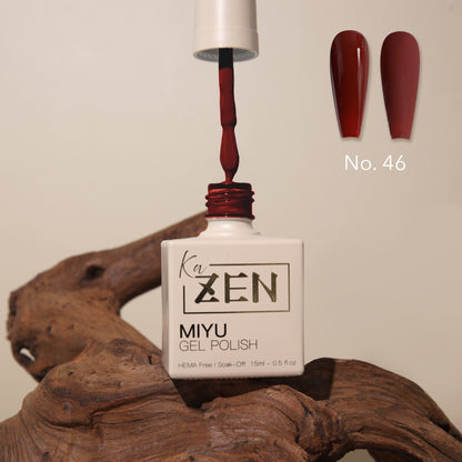 KaZEN | Miyu Gel Polish Collection (50 Colors) - Cream Edition