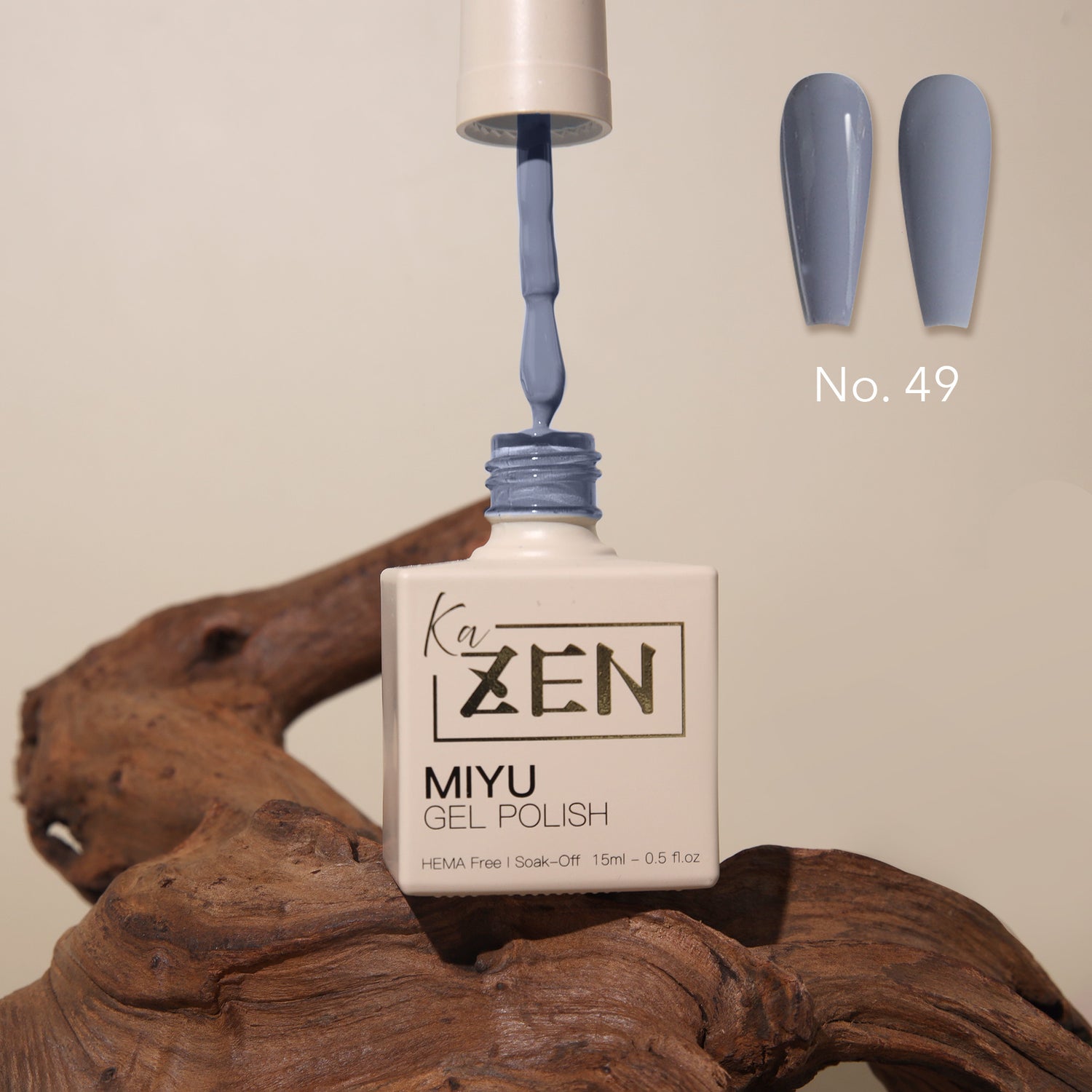 KaZEN | Miyu Gel Polish Collection (50 Colors) - Cream Edition