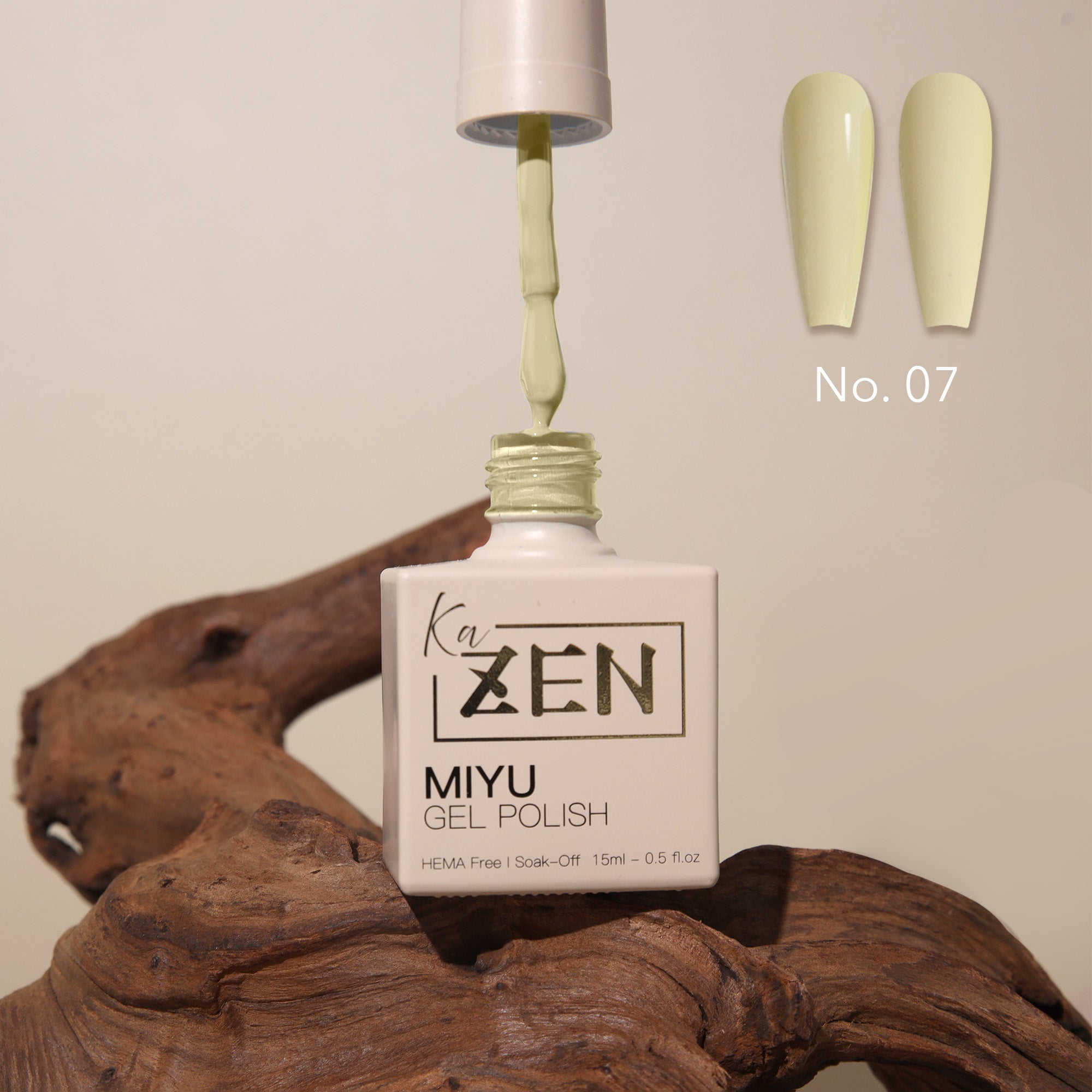 KaZEN | Miyu Gel Polish Collection (50 Colors) - Cream Edition