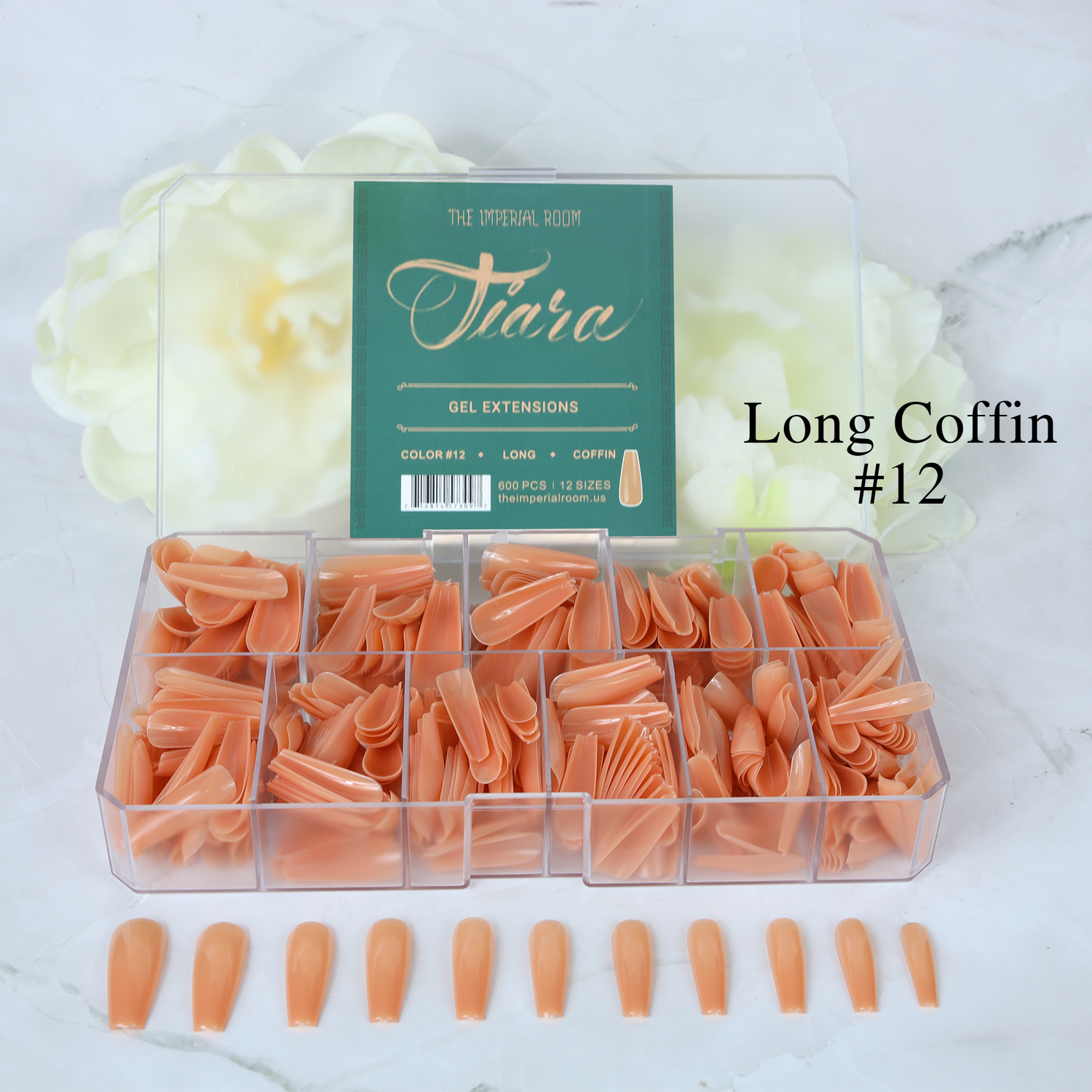 TiaraX - Long Coffin Colored Tip