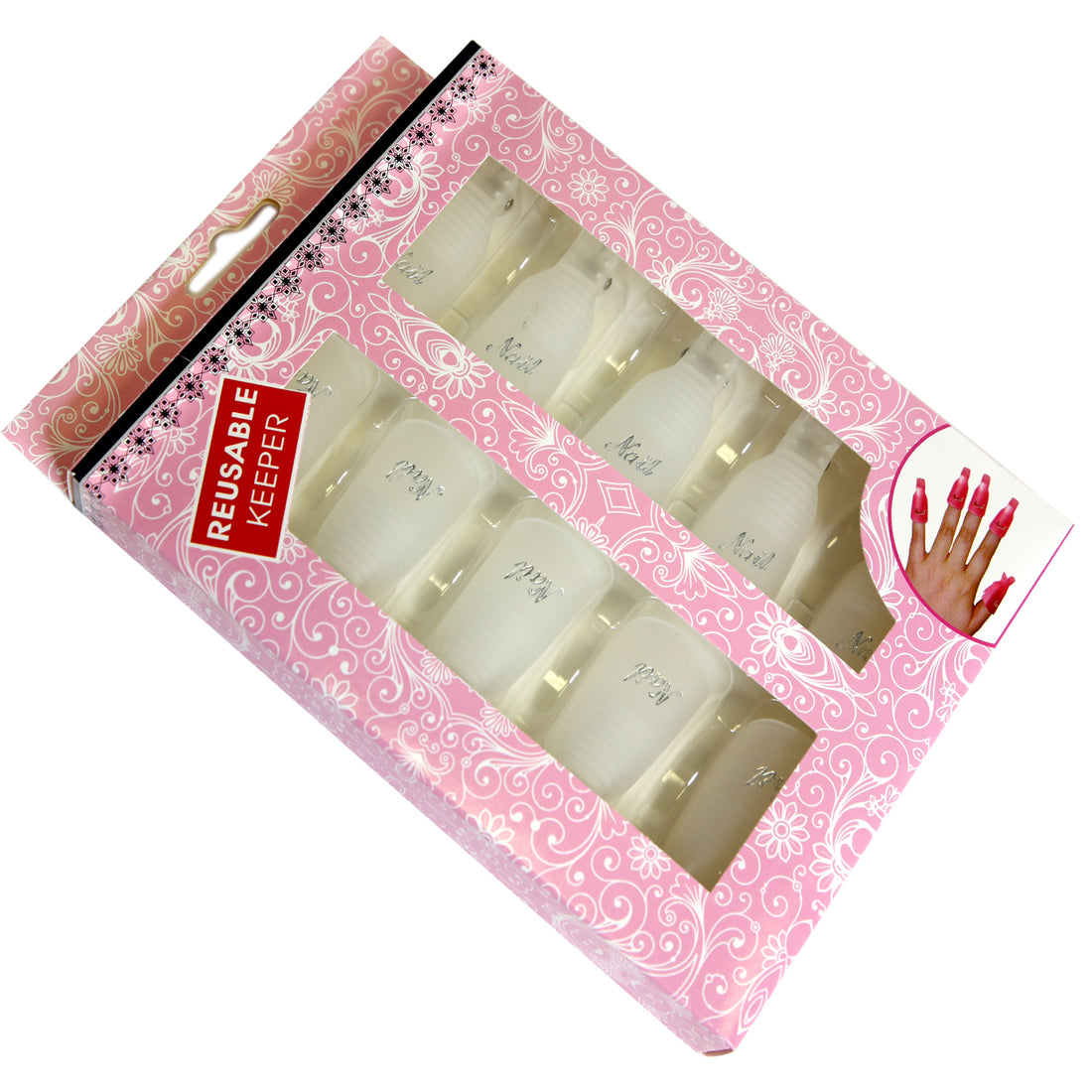 Nail Art Tool - Gel Remover Wrap Clips - 10 pcs/box