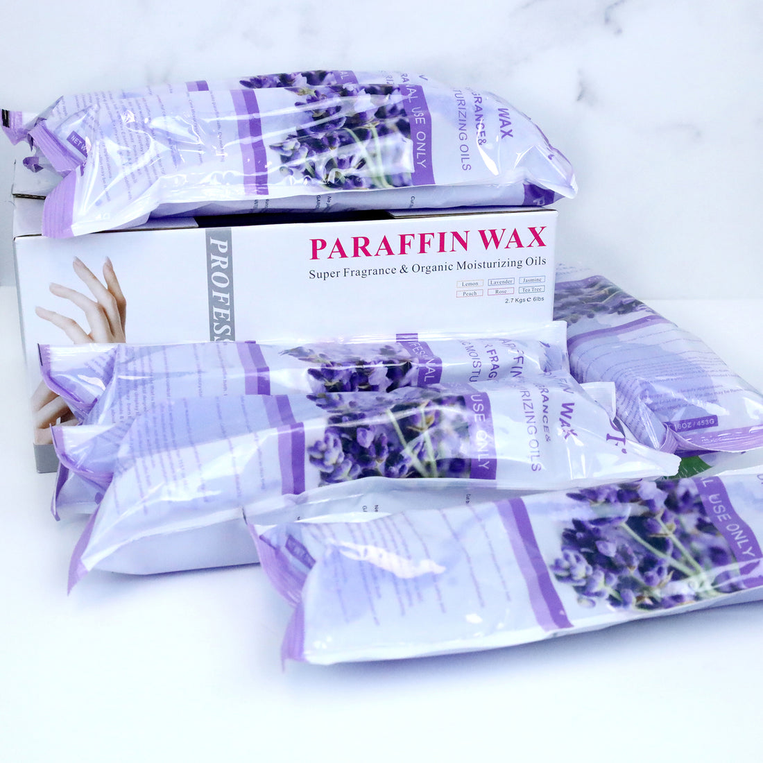 PARAFFIN WAX - 6 lbs/box (Options)