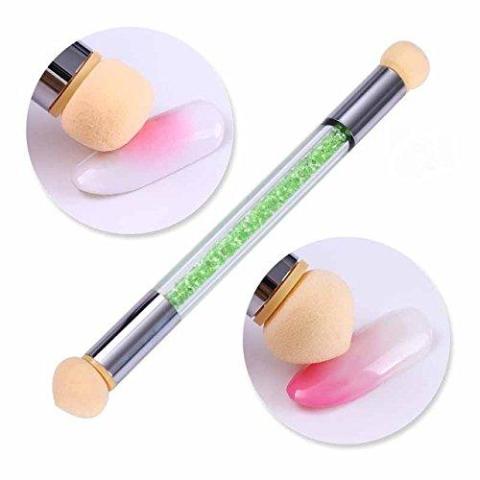 Nail Art Tool - Dual Side Ombre Gel Sponge - Set 6 Heads