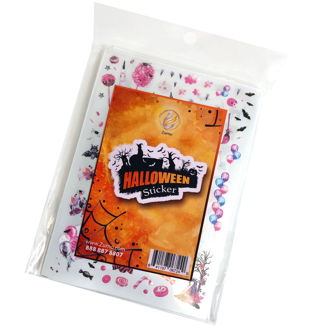 CLEARANCE (NO REFUND/ NO RETURN) - Halloween sticker Set 1 (36pcs)