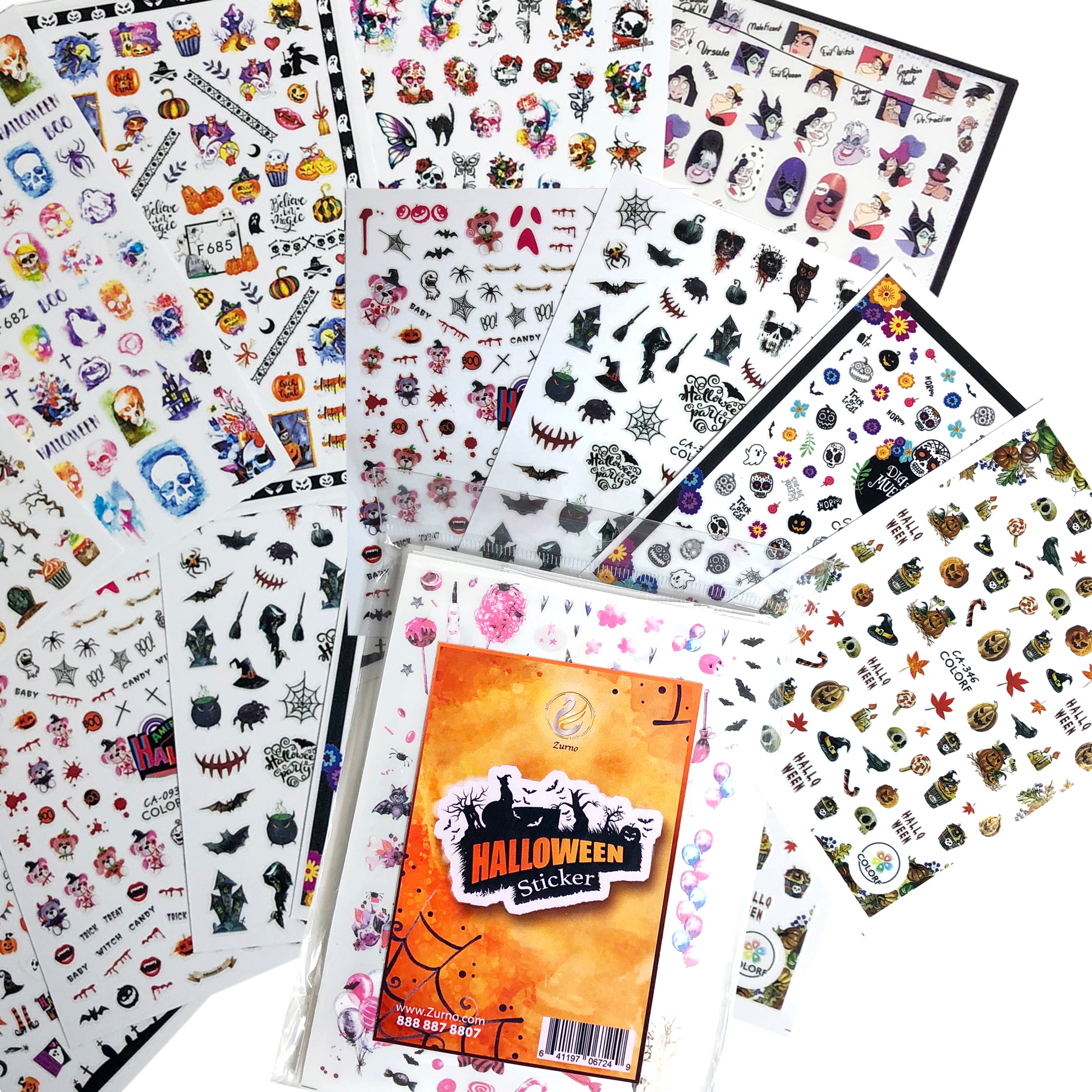 Halloween sticker Set 1 (36pcs)