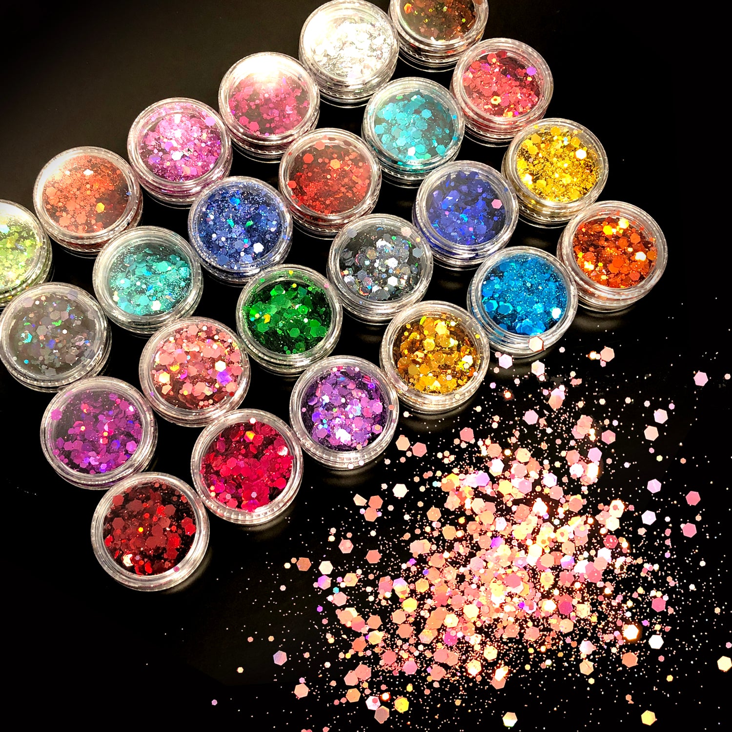 Chunky Glitter -  24 Colors