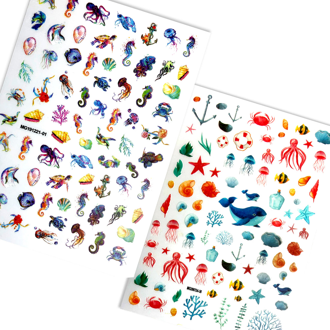 Sea sticker Set 1 (2pcs)