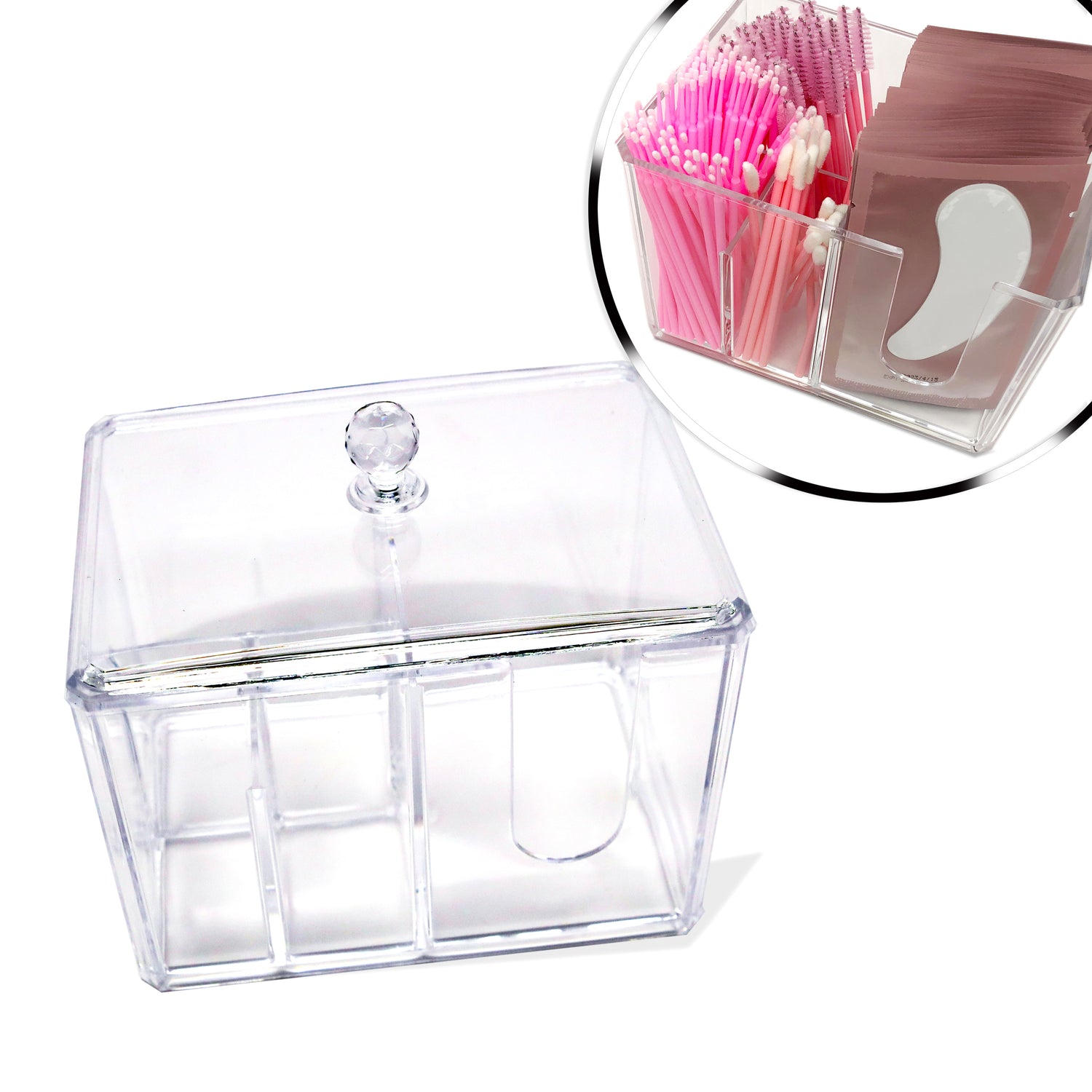 Cotton Swab/Cotton Pad Organizer