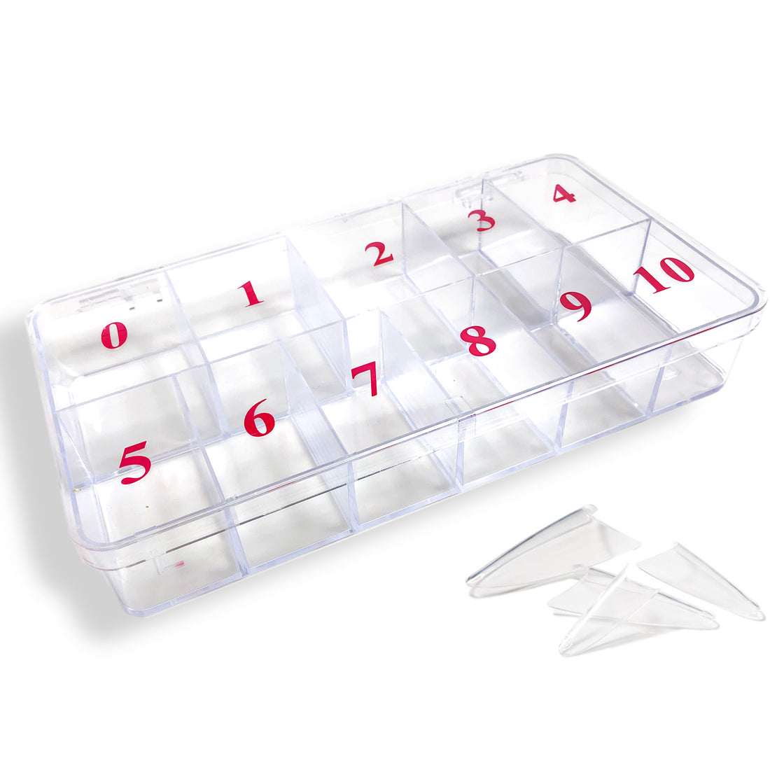 Nail Tip Box - 11 Slots