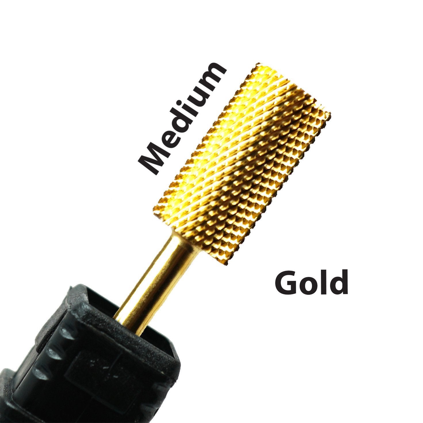 Pro Large Barrel Medium Drill Bit - Gold