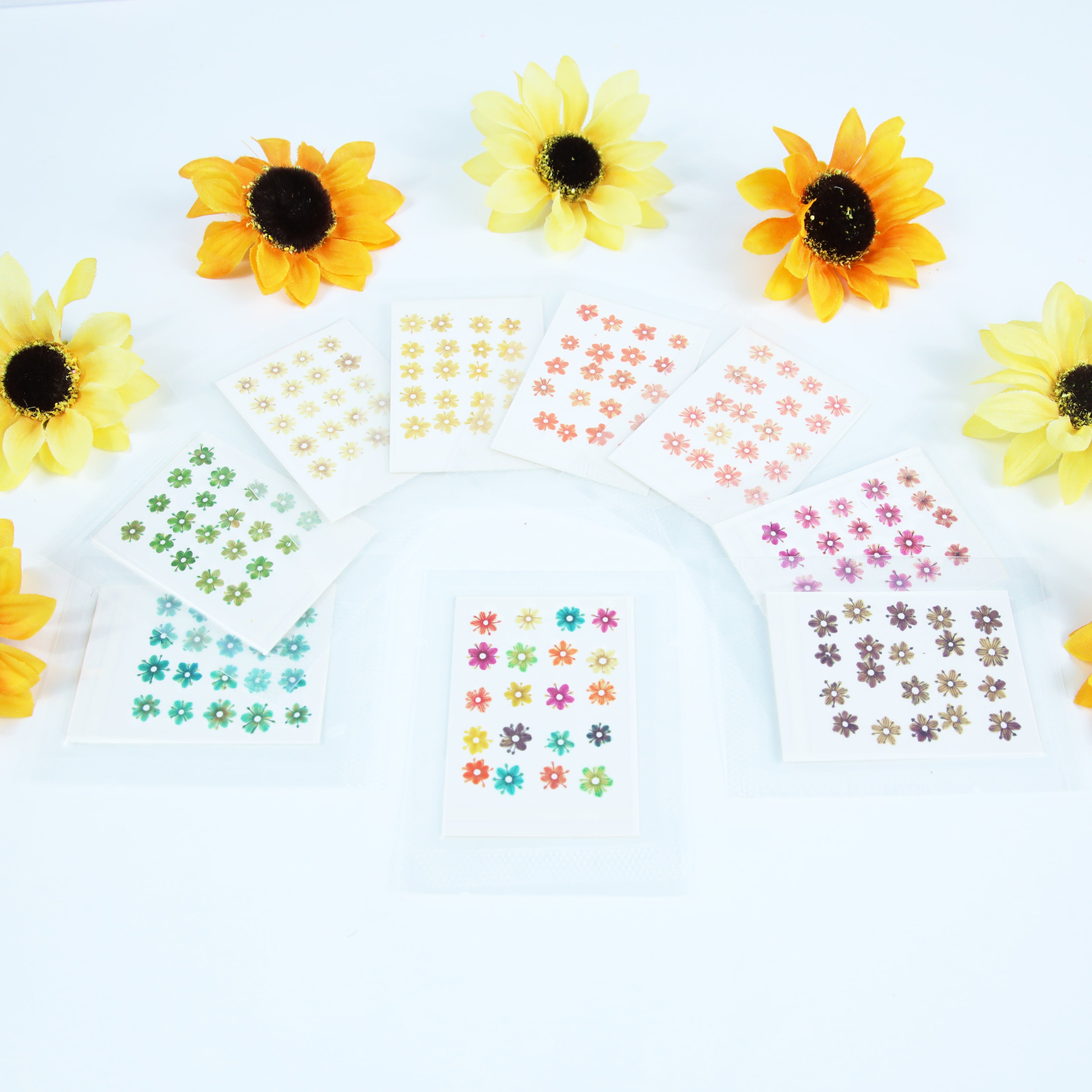 Spring Flowers 9 Colors - Set 270 pcs