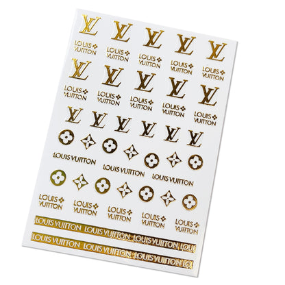 Sticker - Brand LV - Set 11 Colors