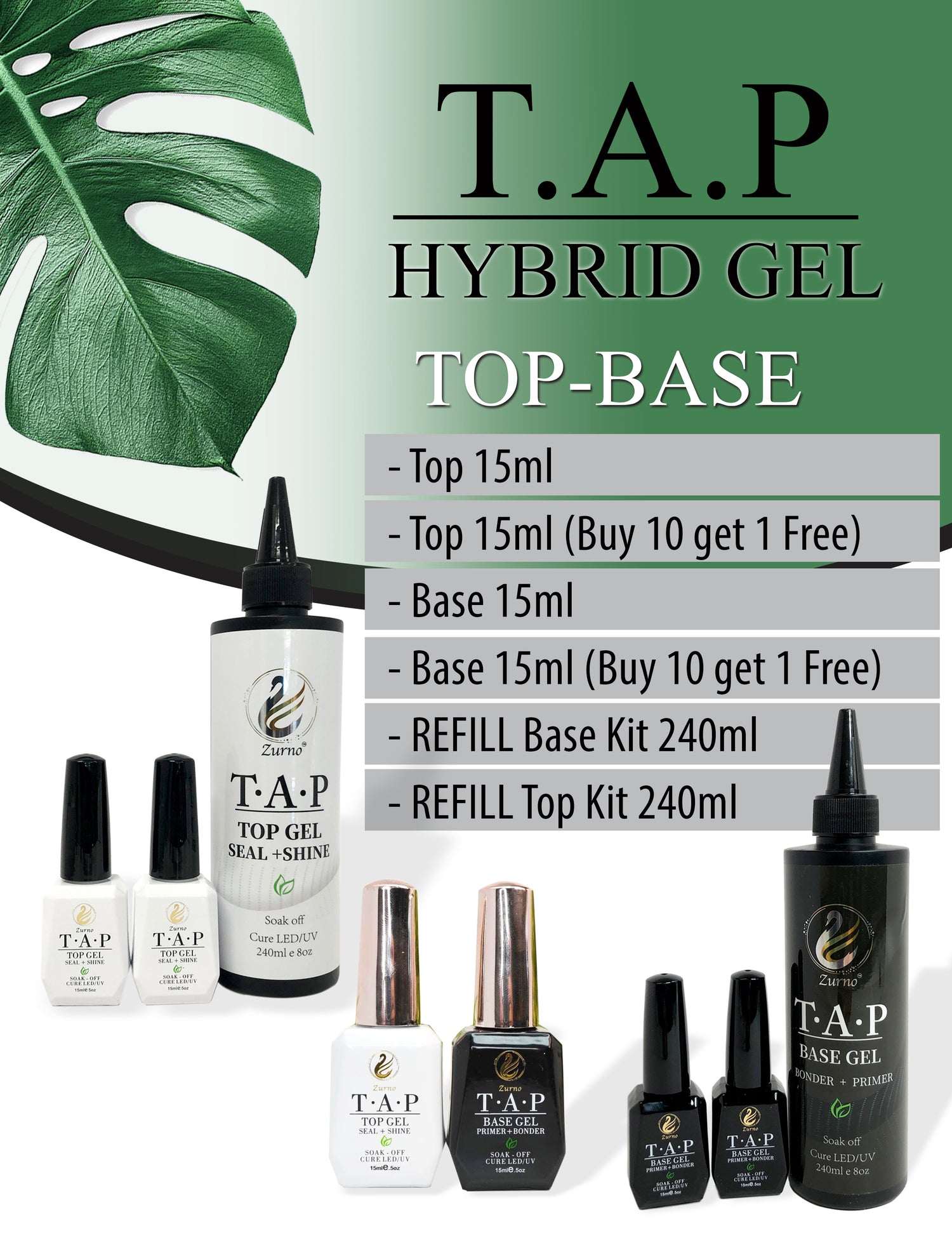 T.A.P Gel | Top &amp; Base Gel Section